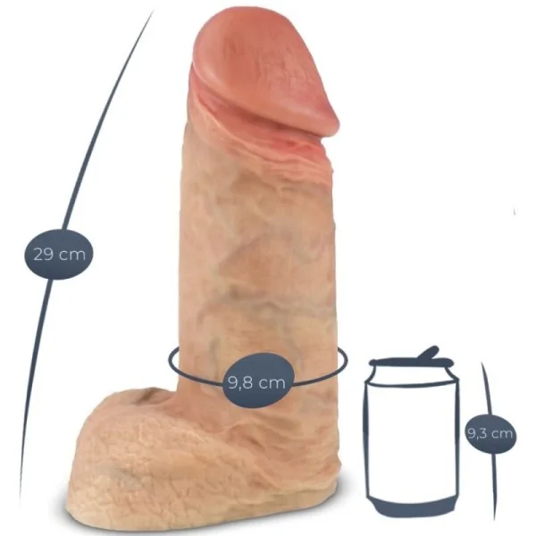 MODELL 1 XTREME PREMIUM SILIKON REALISTISCHER PENIS 28 CM VON SILEXD