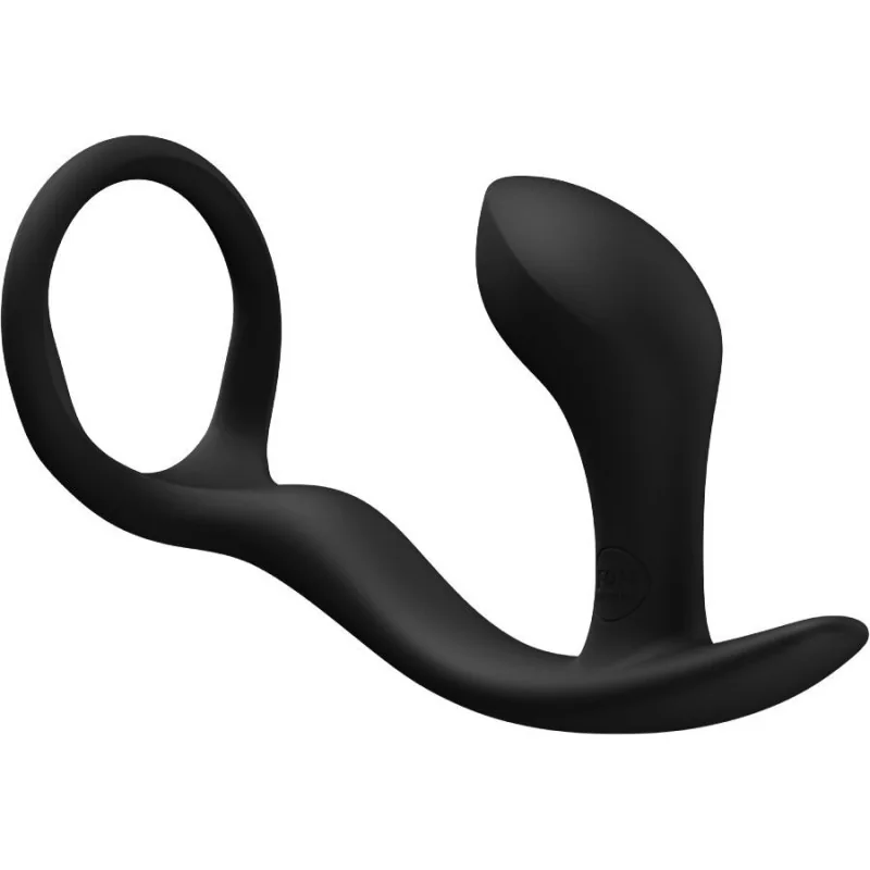 BOOTIE RING ANAL PLUG BLACK VON FUN FACTORY