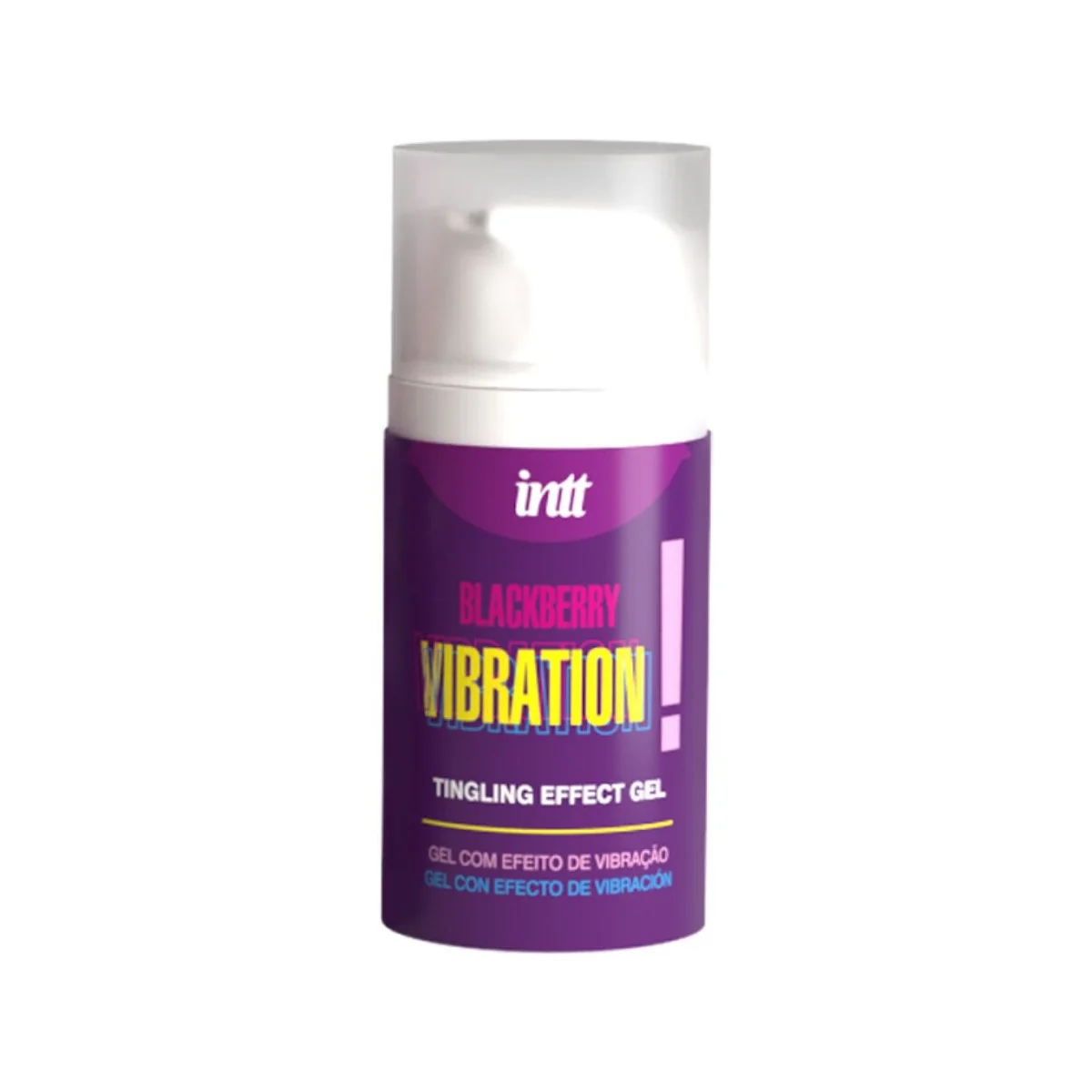 FLÜSSIGE VIBRATIONSGEL MIT BROMBEERGESCHMACK 15 ML VON INTT RELEASES