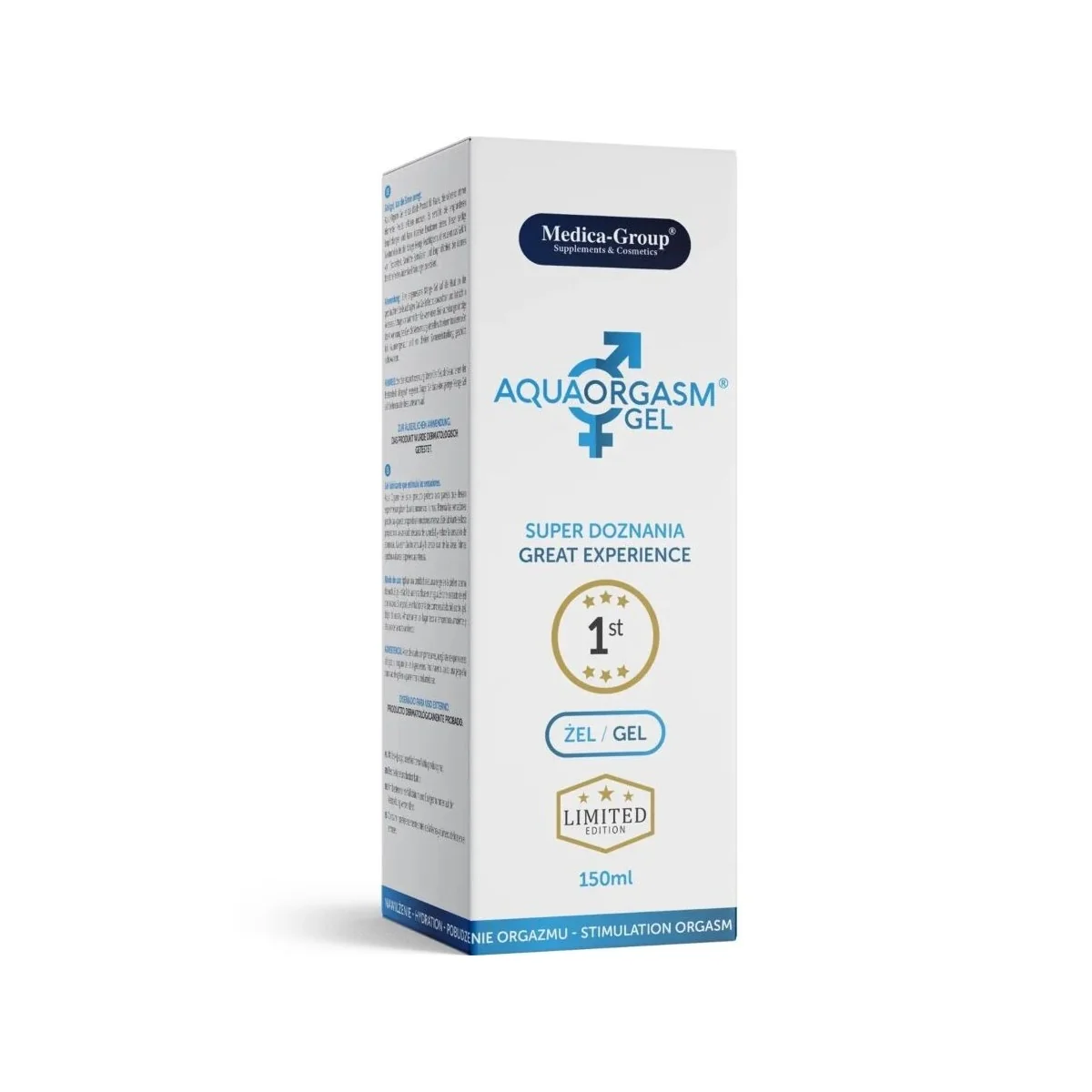 AQUA ORGASM INTIMGEL 150 ML VON MEDICA GROUP