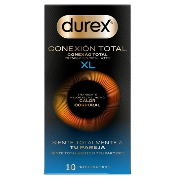 TOTAL CONNECTION XL ULTRA FINE PLUS LATEXFREI 10 STÜCK VON DUREX KONDOME