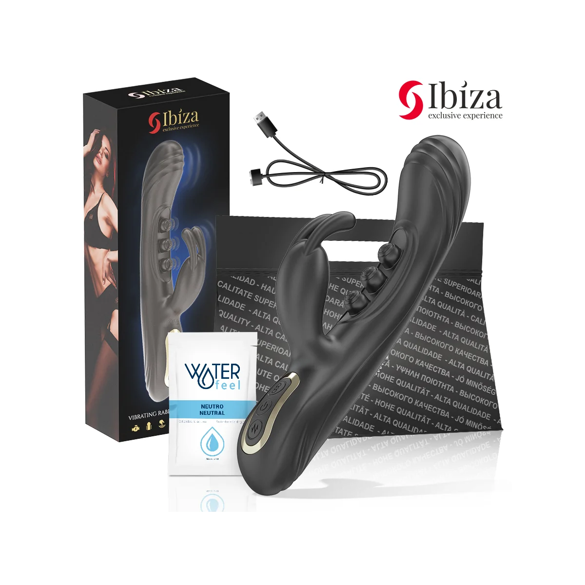 VIBRIERENDES RABBIT MIT PULSATION VON IBIZA