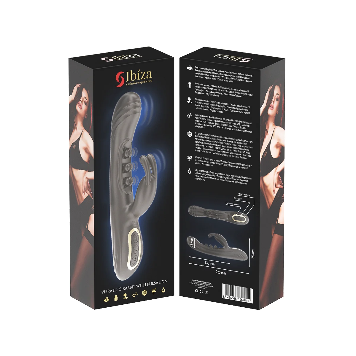 VIBRIERENDES RABBIT MIT PULSATION VON IBIZA