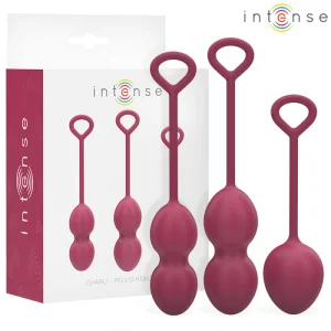 CHARLI KEGEL BALL KIT BURGUND VON INTENSE HEALTH & FUN