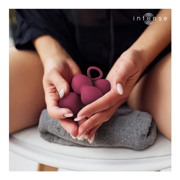 CHARLI KEGEL BALL KIT BURGUND VON INTENSE HEALTH & FUN