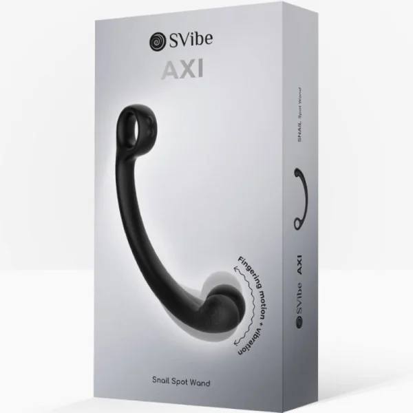 AXI VIBRIERENDER MASSAGESTAB SCHWARZ VON SNAIL VIBE