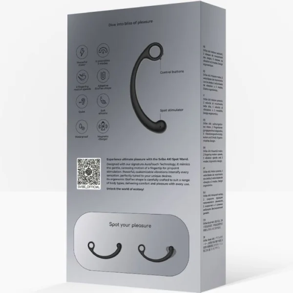 AXI VIBRIERENDER MASSAGESTAB SCHWARZ VON SNAIL VIBE