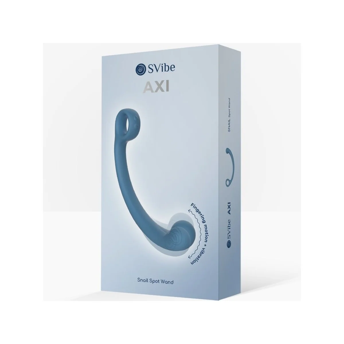 AXI VIBRIERENDER MASSAGESTAB BLAU VON SNAIL VIBE