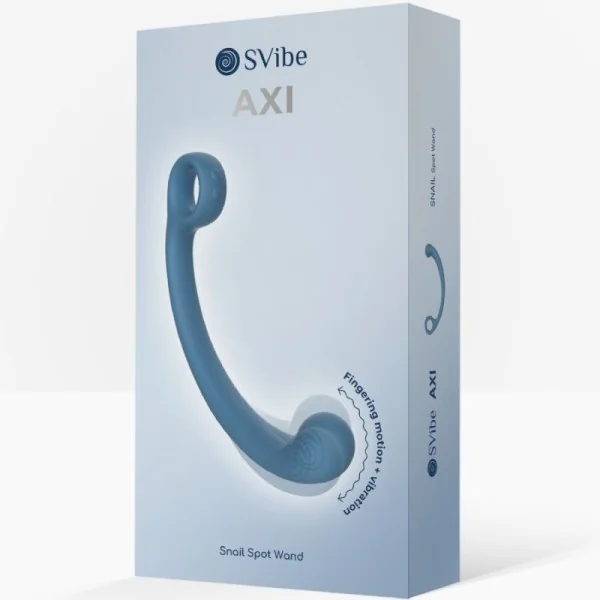 AXI VIBRIERENDER MASSAGESTAB BLAU VON SNAIL VIBE