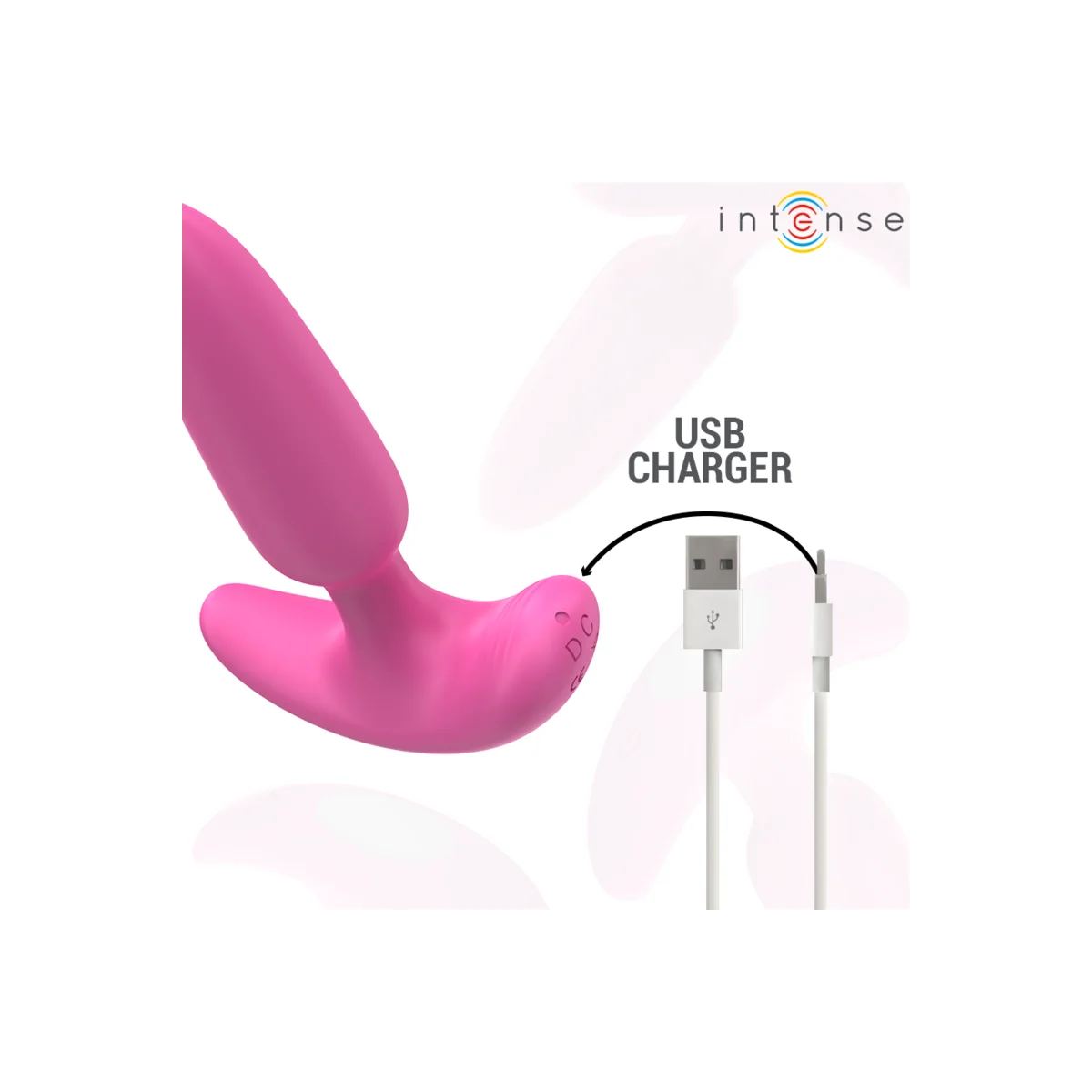 ROSS ANAL PLUG 10 VIBRATIONEN ROSA MIT FERNBEDIENUNG VON INTENSE ANAL TOYS