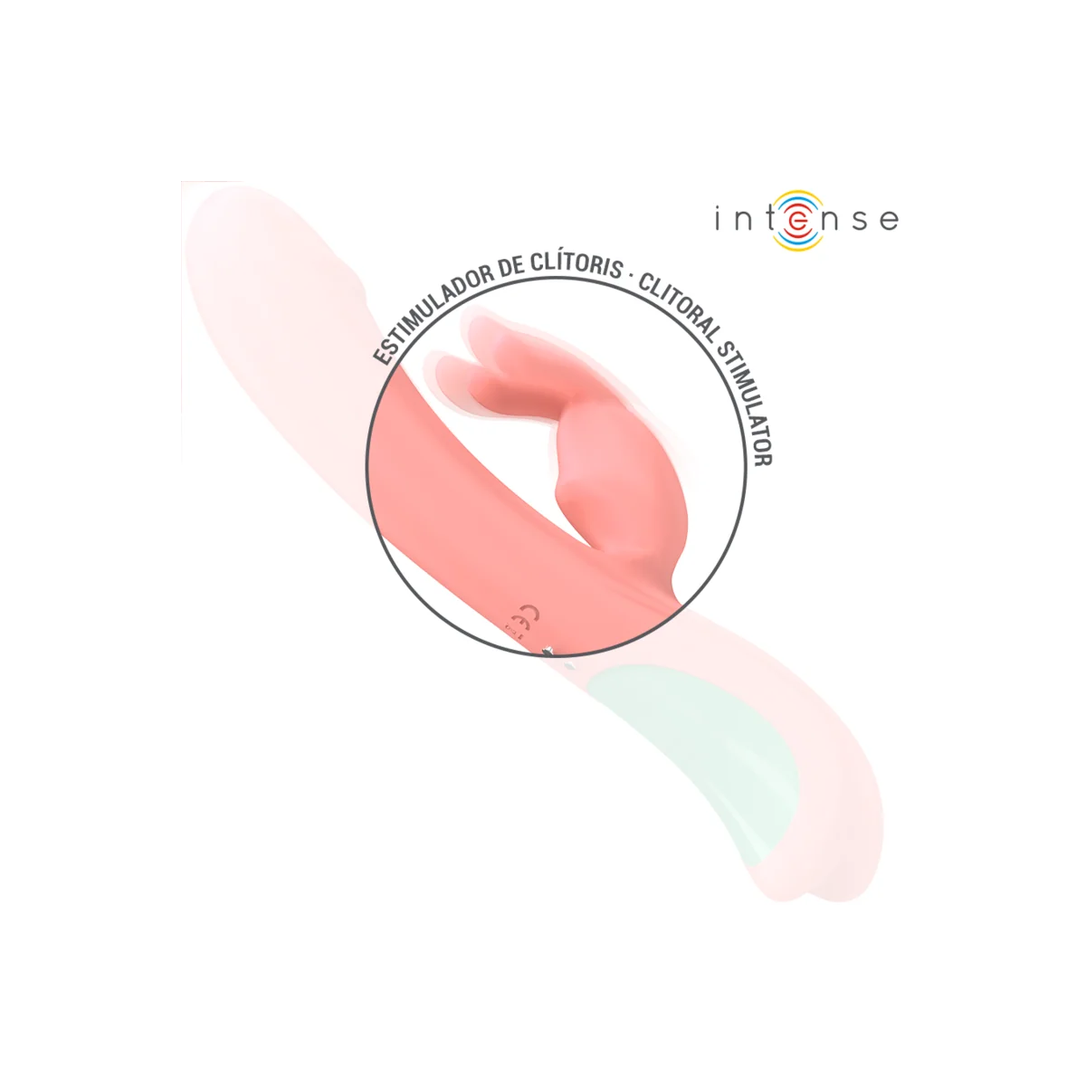 RACHEL RABBIT VIBRATOR 5 VIBRATIONEN ROSA VON INTENSE FUN