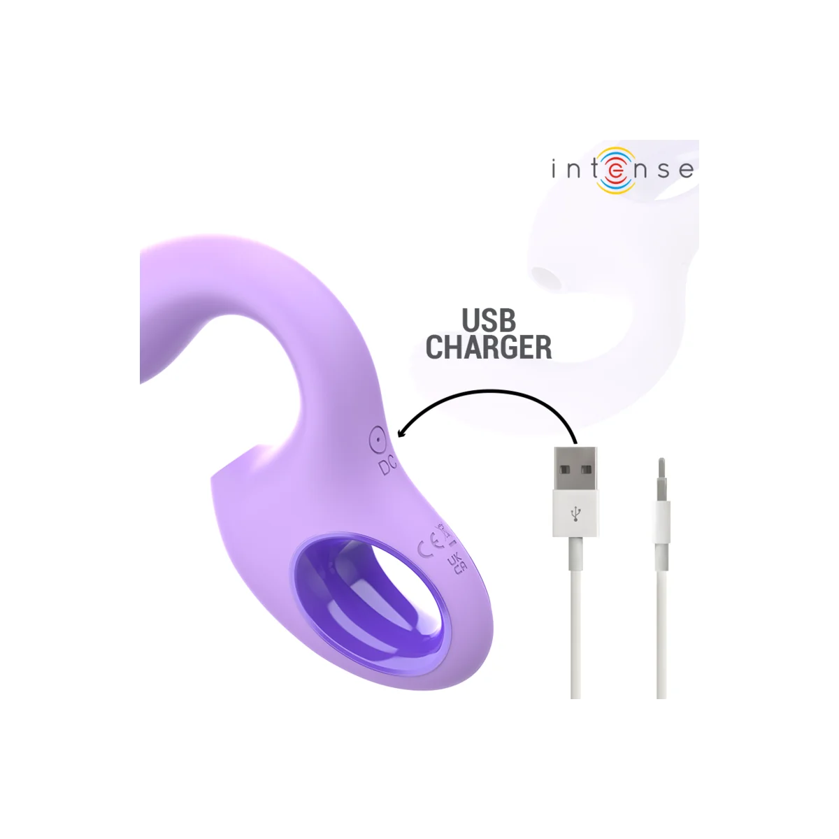 BAXTER VIBRATOR & STIMULATOR VIOLETT VON INTENSE FUN