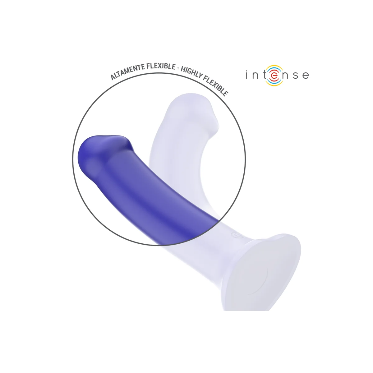 VICTORIA VIBRATOR MIT SAUGNAPF 10 VIBRATIONEN DUNKELBLAU MIT FERNBEDIENUNG VON INTENSE FUN