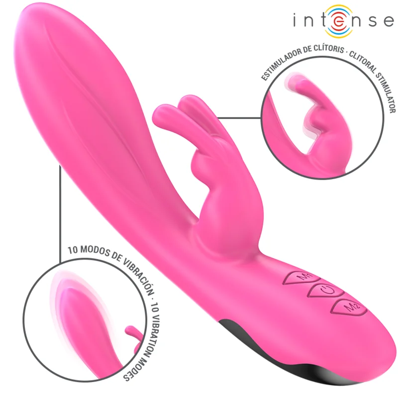 RANDALL RABBIT VIBRATOR 10 VIBRATIONEN ROSA VON INTENSE FUN 2