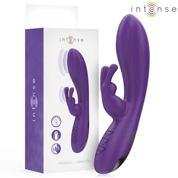 RANDALL RABBIT VIBRATOR 10 VIBRATIONEN LILA VON INTENSE FUN