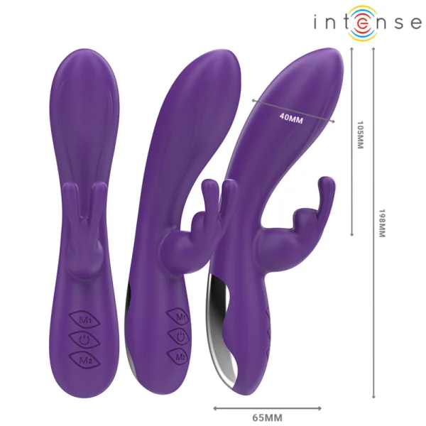 RANDALL RABBIT VIBRATOR 10 VIBRATIONEN LILA VON INTENSE FUN
