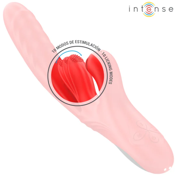 ROSALIA MULTIFUNKTIONSVIBRATOR 3 IN 1 ROT VON INTENSE FUN