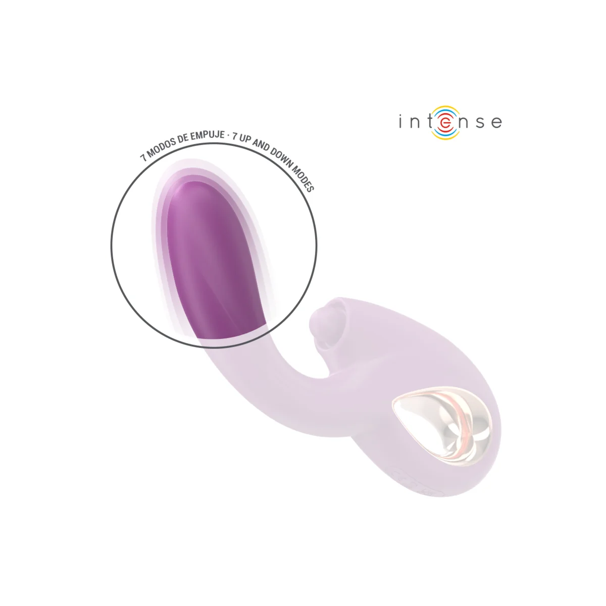 LALI MULTIFUNKTIONS-G-PUNKT-VIBRATOR TAPPING & STOSS & VIBRATION LILA VON INTENSE FUN