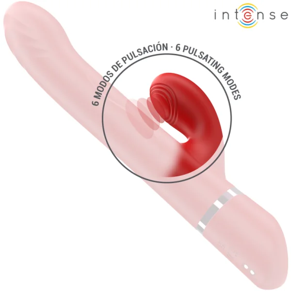 LELE MULTIFUNKTIONSVIBRATOR ROTIEREND & OSZILLATION & STIMULATION ROT VON INTENSE FUN