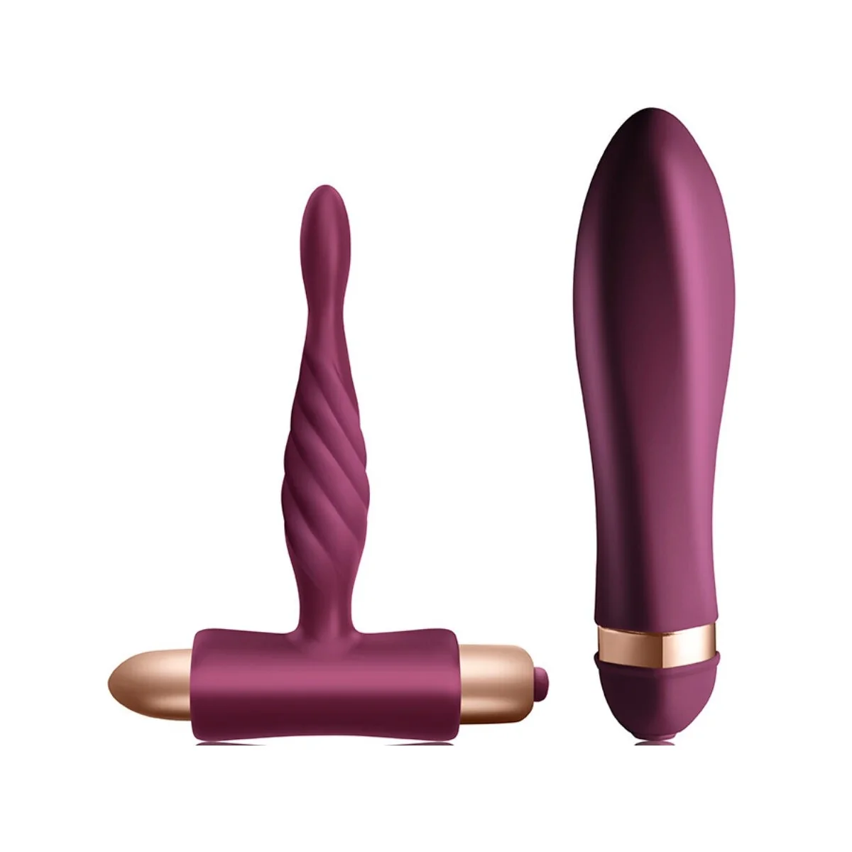 DARE KIT TWISTED VIBRATOR + ANAL PLUG ANFÄNGER VON CLIMAXIMUM