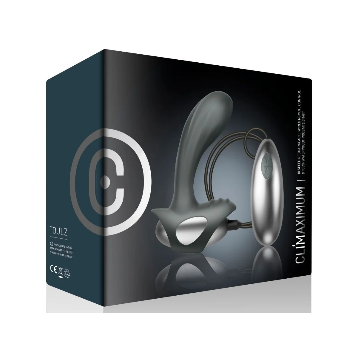 TOULZ PROSTATAMASSAGEGERÄT MIT KABEL VON CLIMAXIMUM