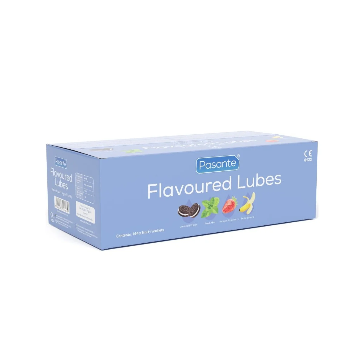 GESCHMACKSGLEITMITTEL BOX 144 STÜCK 5 ML VON PASANTE