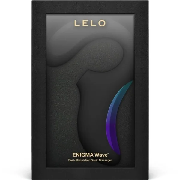 ENIGMA WAVE DREIFACH-VIBRATIONSMASSAGEGERÄT SCHWARZ VON LELO