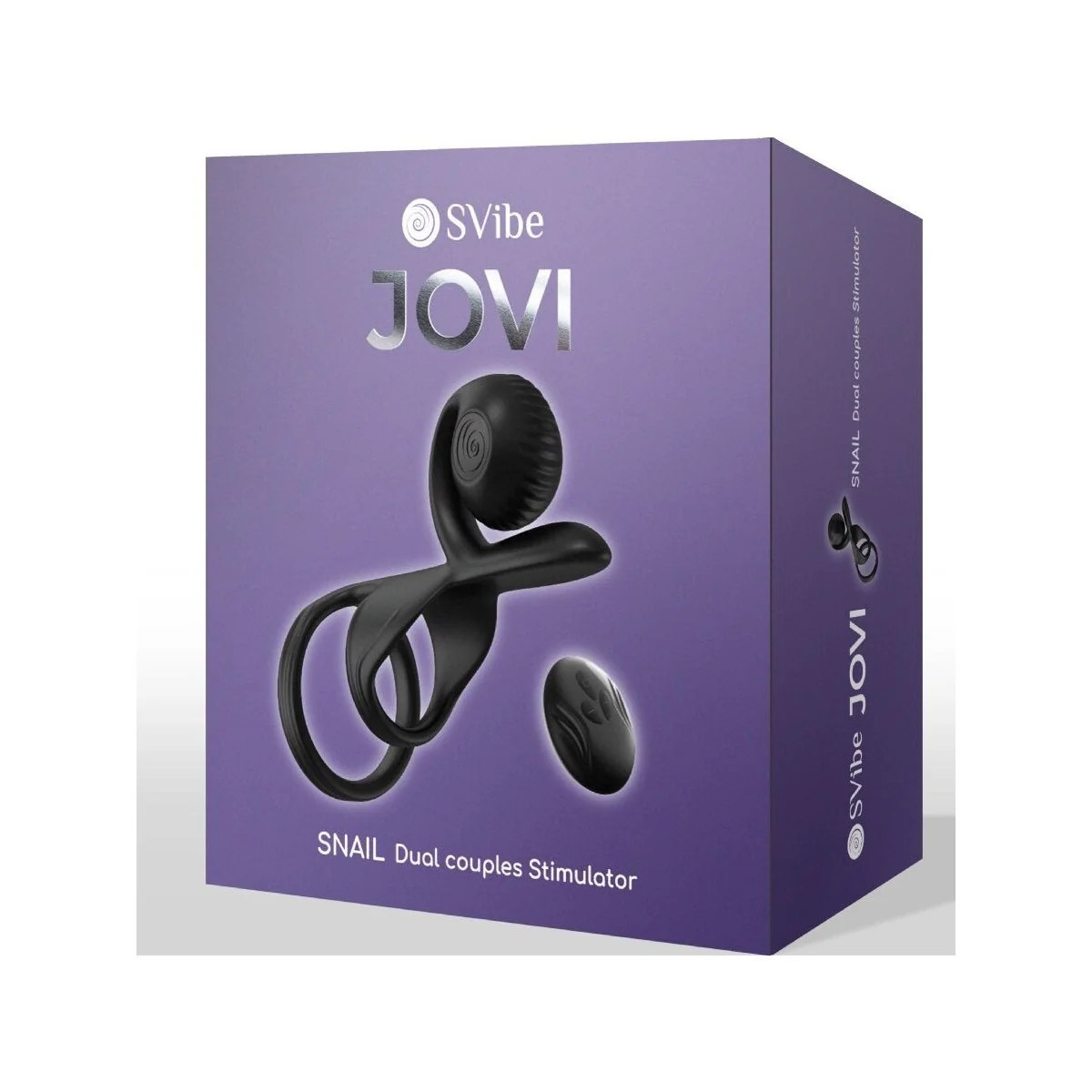 JOVI PAARRING MIT FERNBEDIENUNG SCHWARZ VON SNAIL VIBE