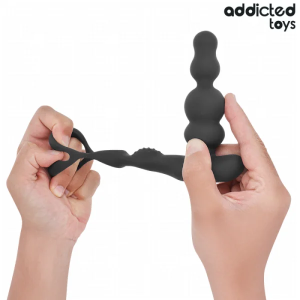 ROTIERENDER PROSTATAMASSAGEGERÄT MIT FERNBEDIENUNG VON ADDICTED TOYS