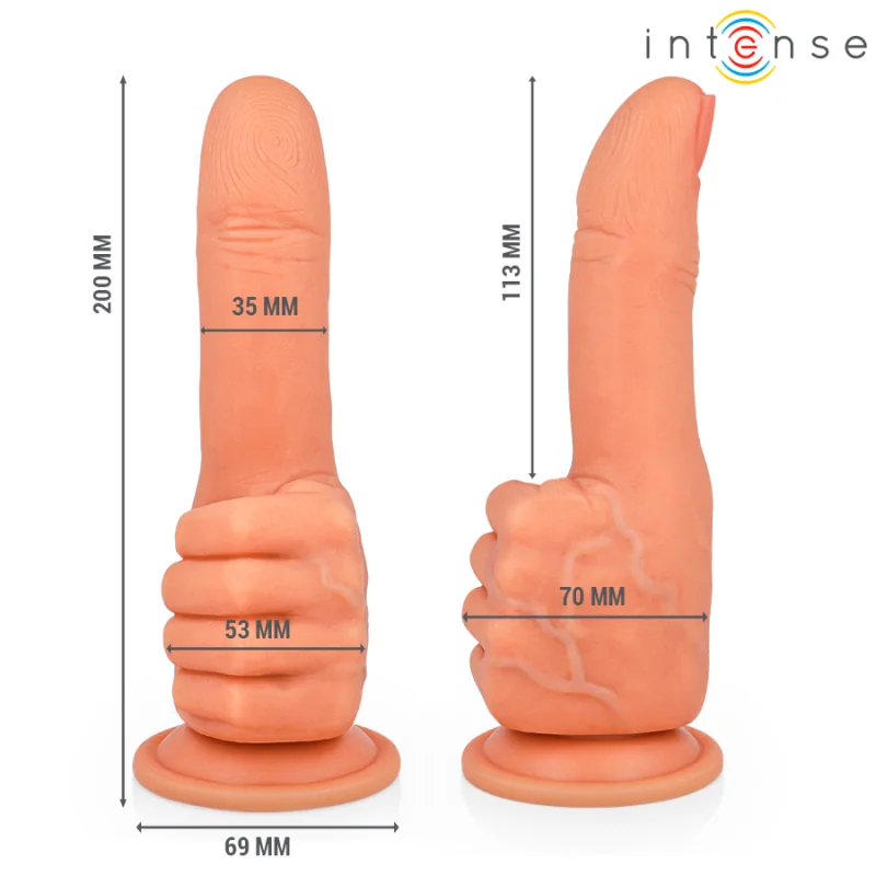 BENDER G-SPOT STIMULATOR FLEXIBLE HAND 11,3 CM VON INTENSE FUN 2