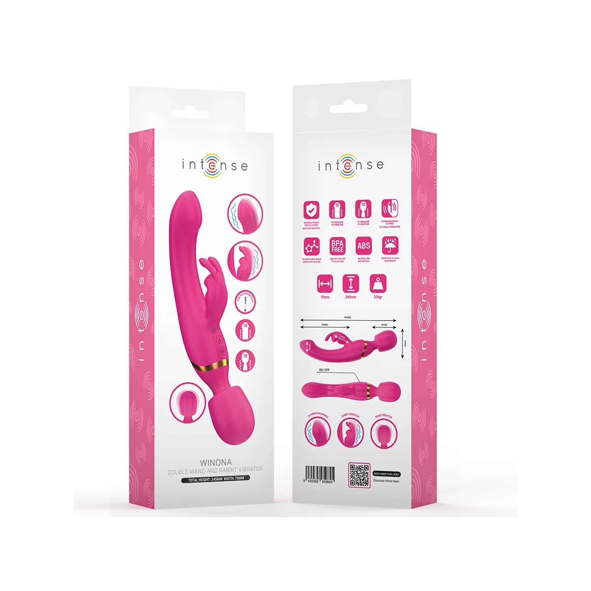 WINONA DOPPELVIBRATOR HASE & STAB VON INTENSE FUN