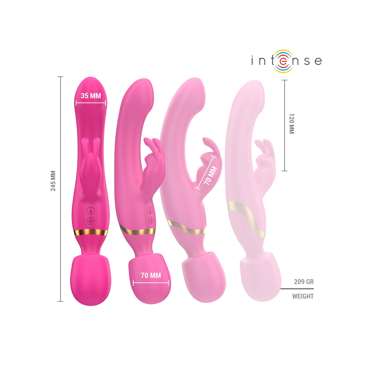 WINONA DOPPELVIBRATOR HASE & STAB VON INTENSE FUN