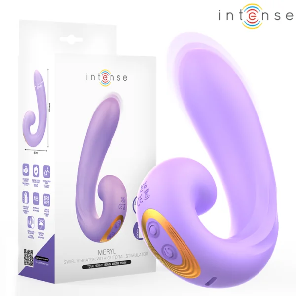 MERYL DOPPELVIBRATION KLITORISSTIMULATOR VON INTENSE FUN