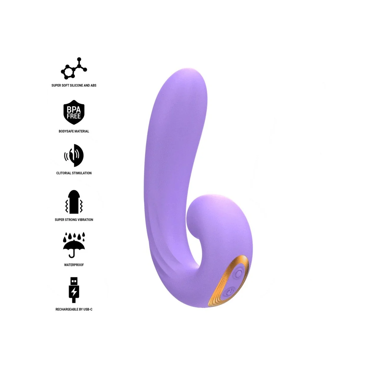 MERYL DOPPELVIBRATION KLITORISSTIMULATOR VON INTENSE FUN