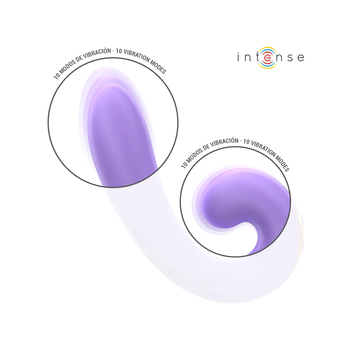 MERYL DOPPELVIBRATION KLITORISSTIMULATOR VON INTENSE FUN