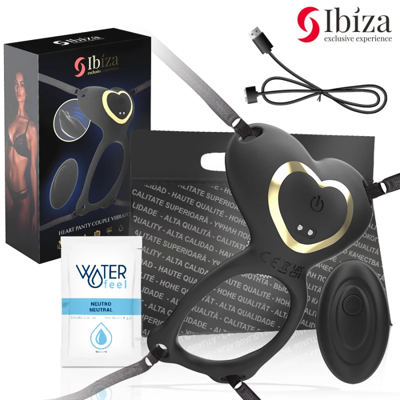 HERZ-PANTY-PARTNERVIBRATOR MIT FERNBEDIENUNG VON IBIZA