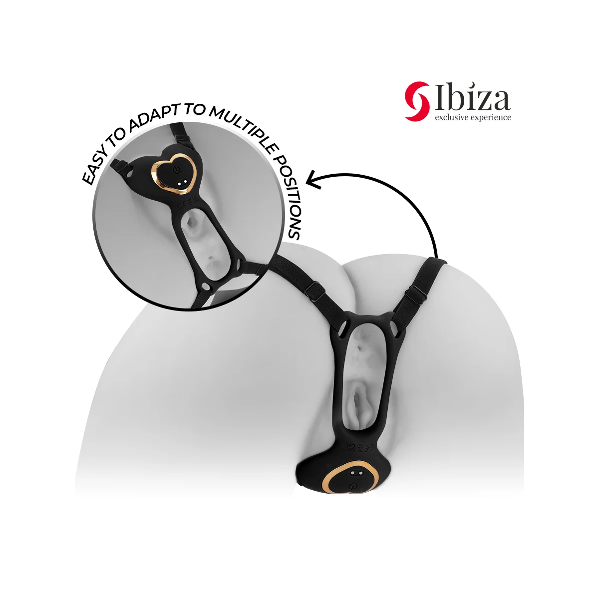 HERZ-PANTY-PARTNERVIBRATOR MIT FERNBEDIENUNG VON IBIZA