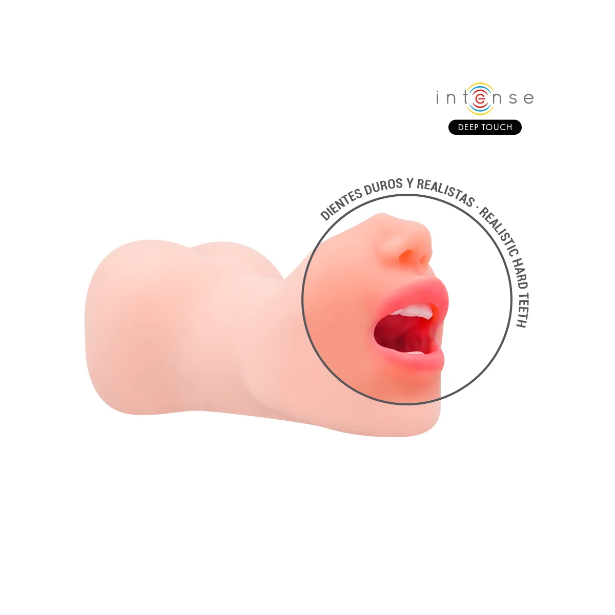 RILEY DOPPELMUSTURBATOR FÜR MUND UND VAGINA VON INTENSE DEEP TOUCH