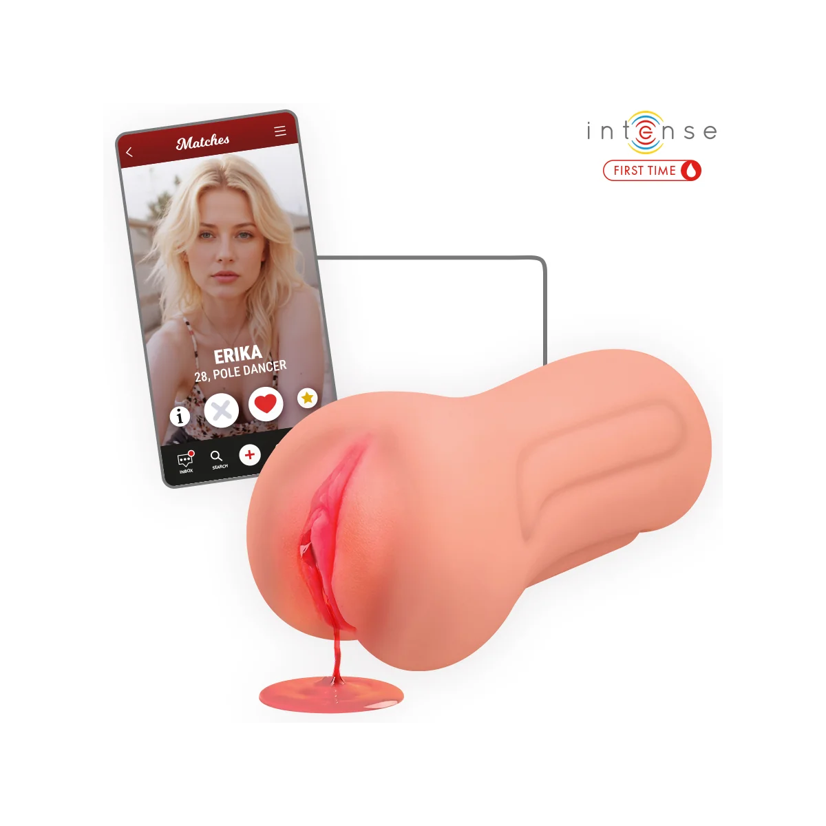 INTENSE FIRST TIME - ERIKA JUNGFRAU MASTURBATOR MIT BLUTUNG VON INTENSE FIRST TIME