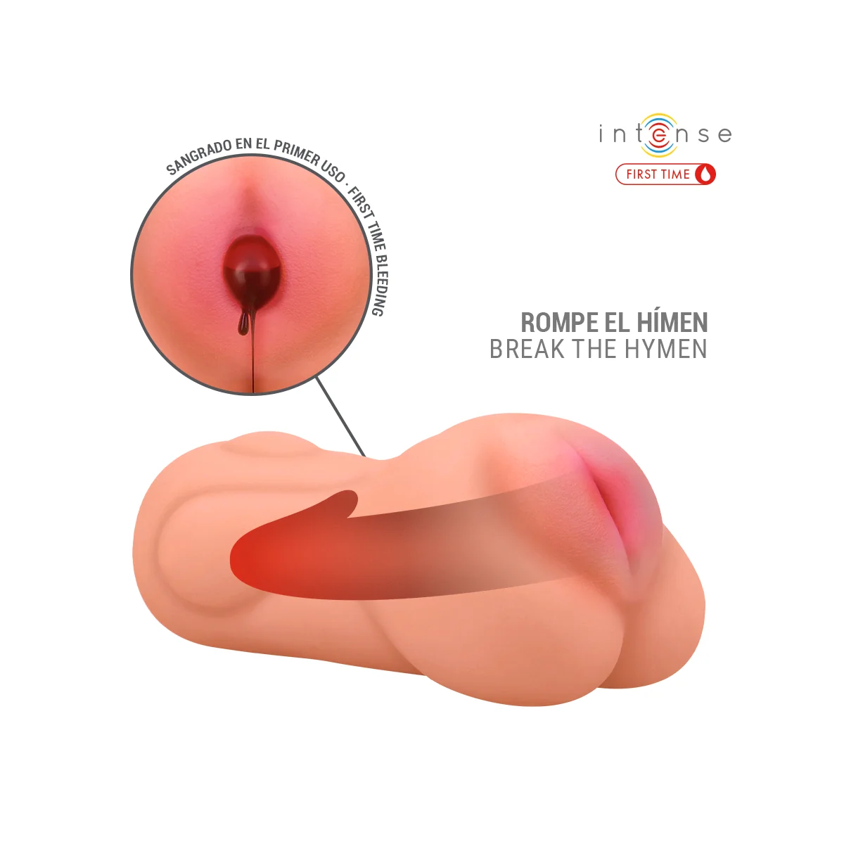 INTENSE FIRST TIME - SOPHIE JUNGFRAU MASTURBATOR MIT BLUTUNG VON INTENSE FIRST TIME