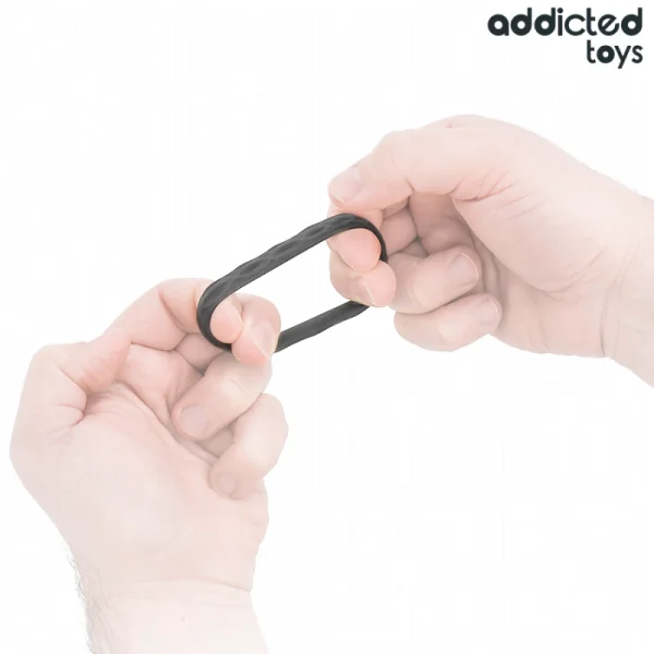 SET MIT STRUKTURIERTEM COCKRING IN 4 GRÖSSEN VON ADDICTED TOYS