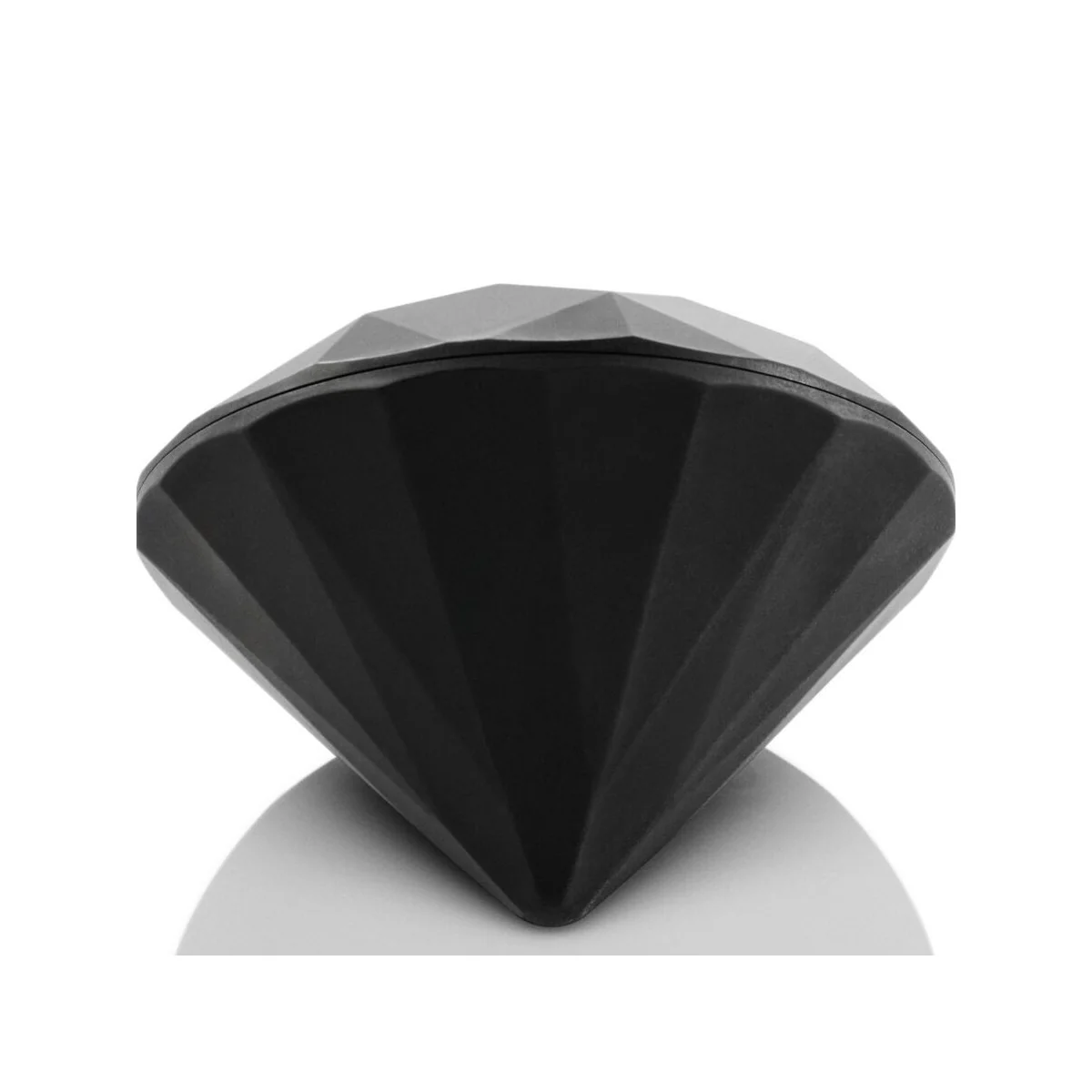 TWENTY ONE DIAMOND VIBRATOR LIMITED EDITION BLACK VON BIJOUX21 VIBRATING DIAMOND