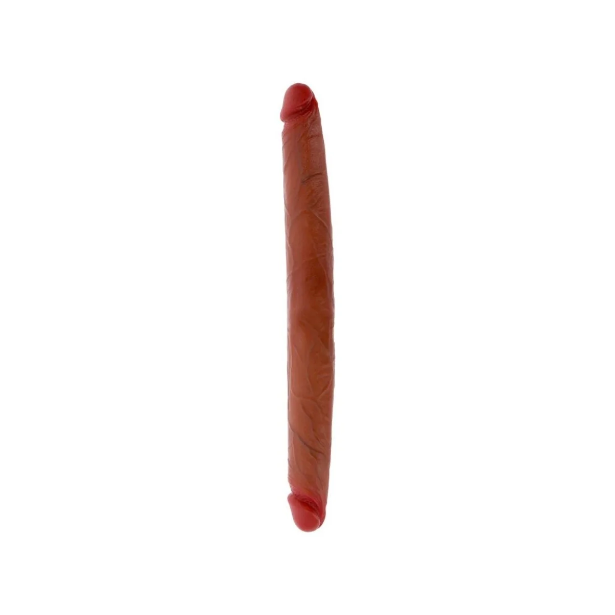 DOPPELENDES SILIKON-DILDO KARAMELL 40 CM VON GET REAL
