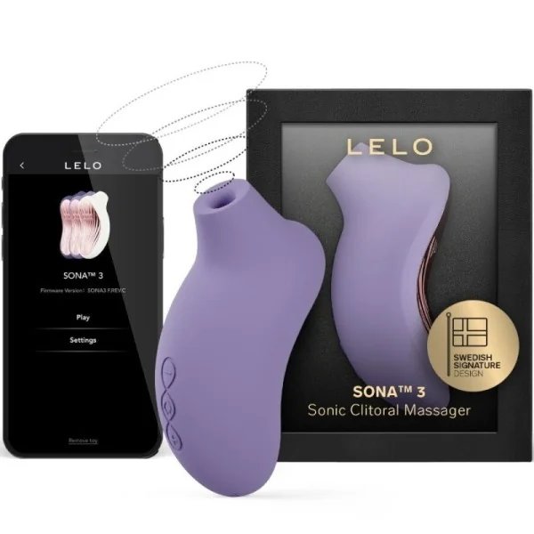 SONA 3 SONIC CLITORAL MASSAGER VIOLET DUSK VON LELO