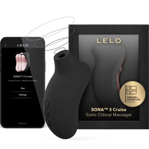SONA 3 CRUISE SONIC KLITORALSAGER SCHWARZ VON LELO