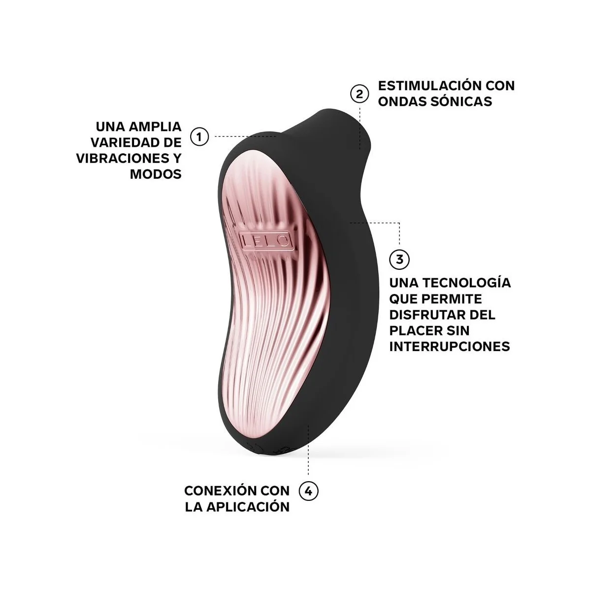 SONA 3 CRUISE SONIC KLITORALSAGER SCHWARZ VON LELO