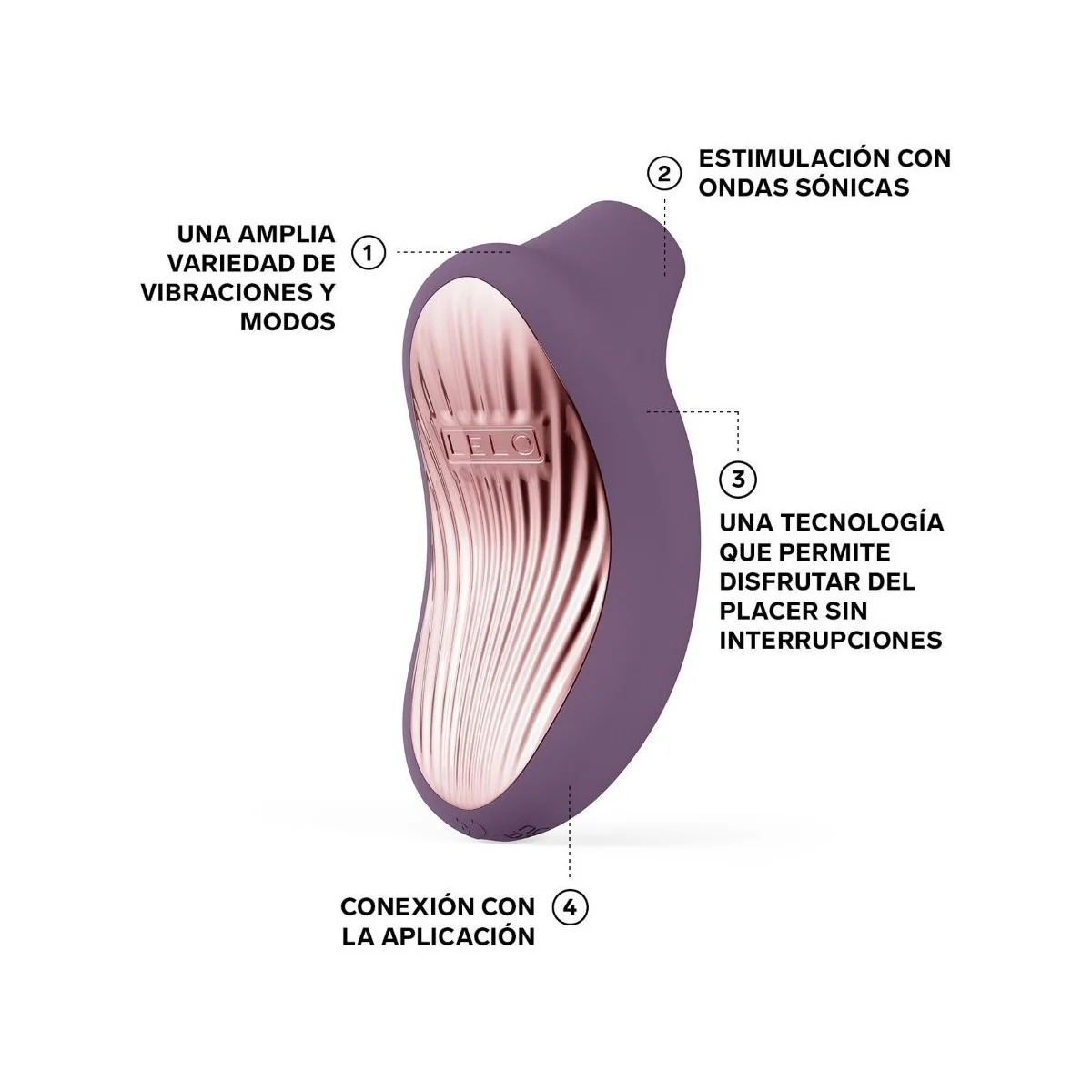 SONA 3 CRUISE SONIC KLITORMASSAGER PLUM VON LELO