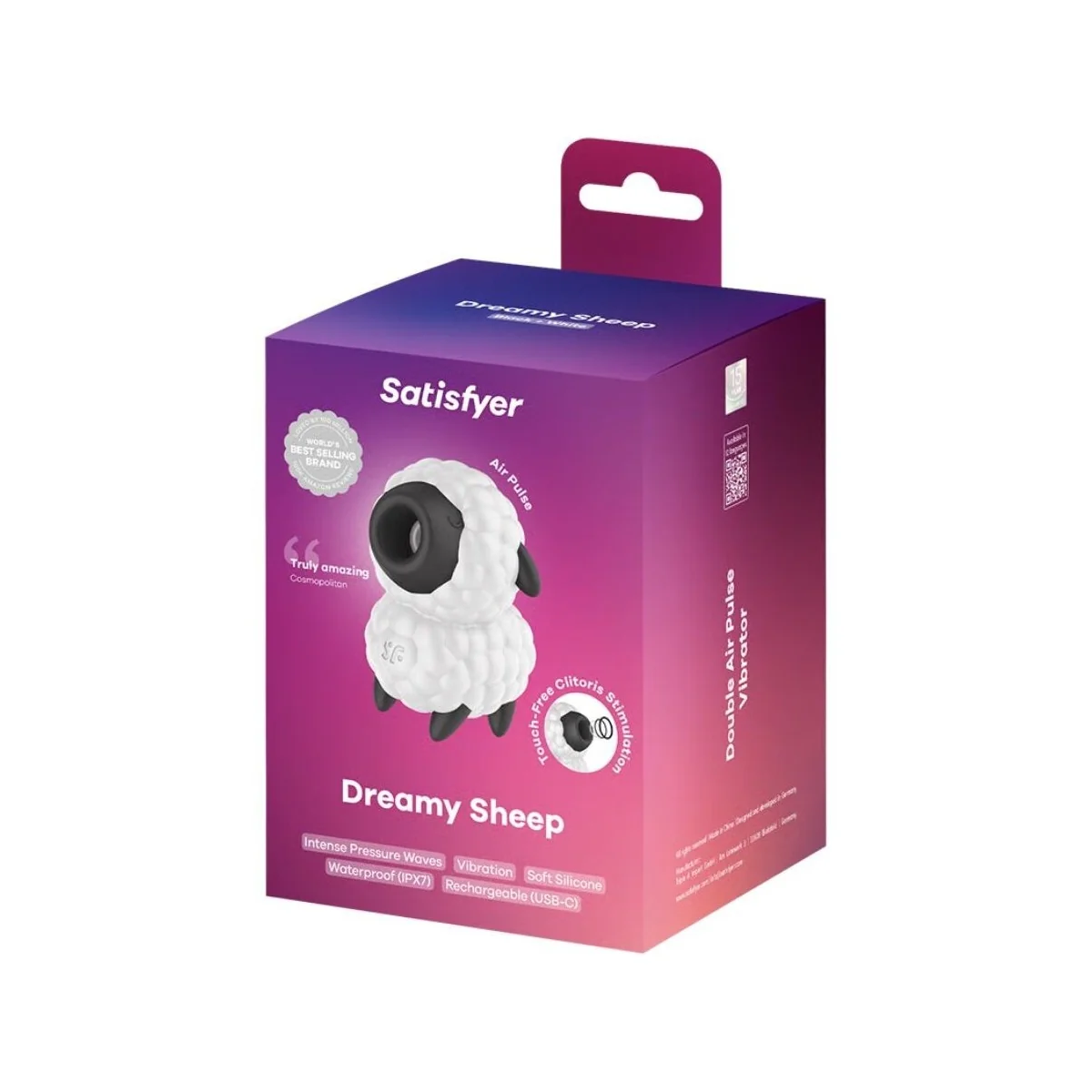 TRAUMHAFTES SCHAF-VIBRATOR & LUFTPULSSTIMULATOR VON SATISFYER AIR PULSE