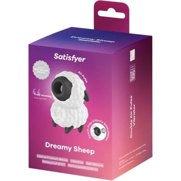TRAUMHAFTES SCHAF-VIBRATOR & LUFTPULSSTIMULATOR VON SATISFYER AIR PULSE