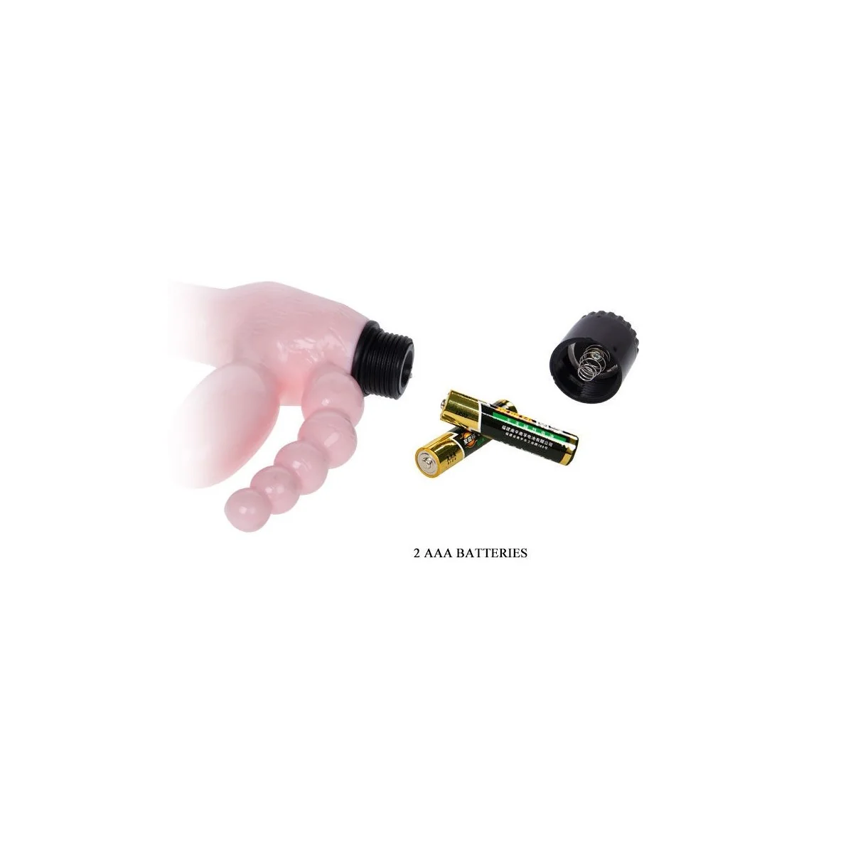 Seilloser TPR-Gurt mit Vibration und Analstimulation 25.4 cm von Baile kaufen | Fesselliebe